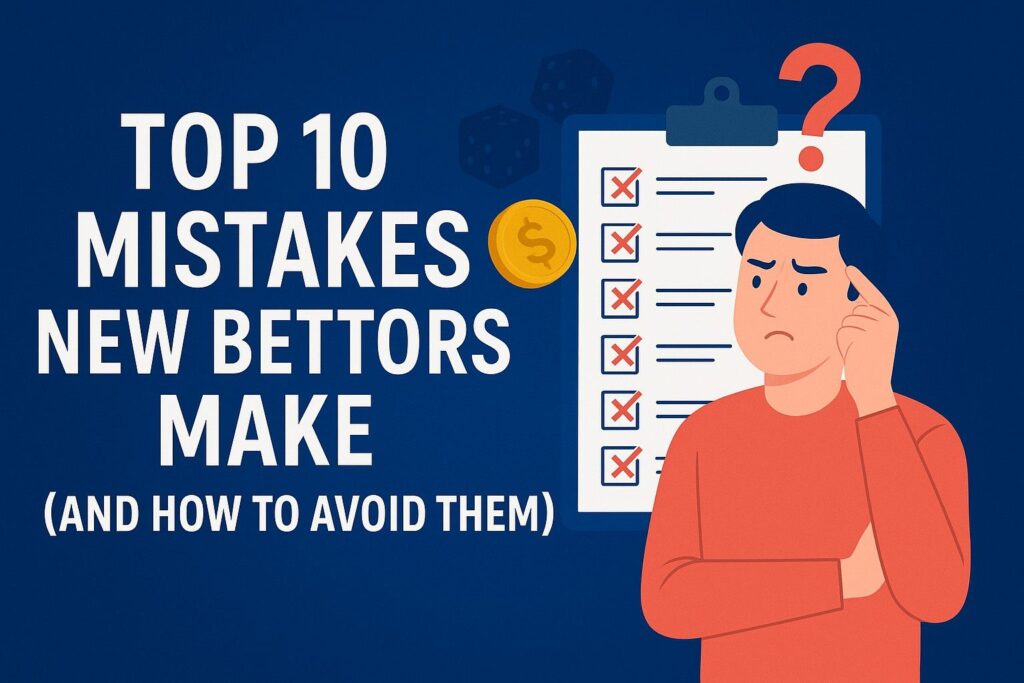 Top 10 Mistakes New Bettors Make (And How to Avoid Them)