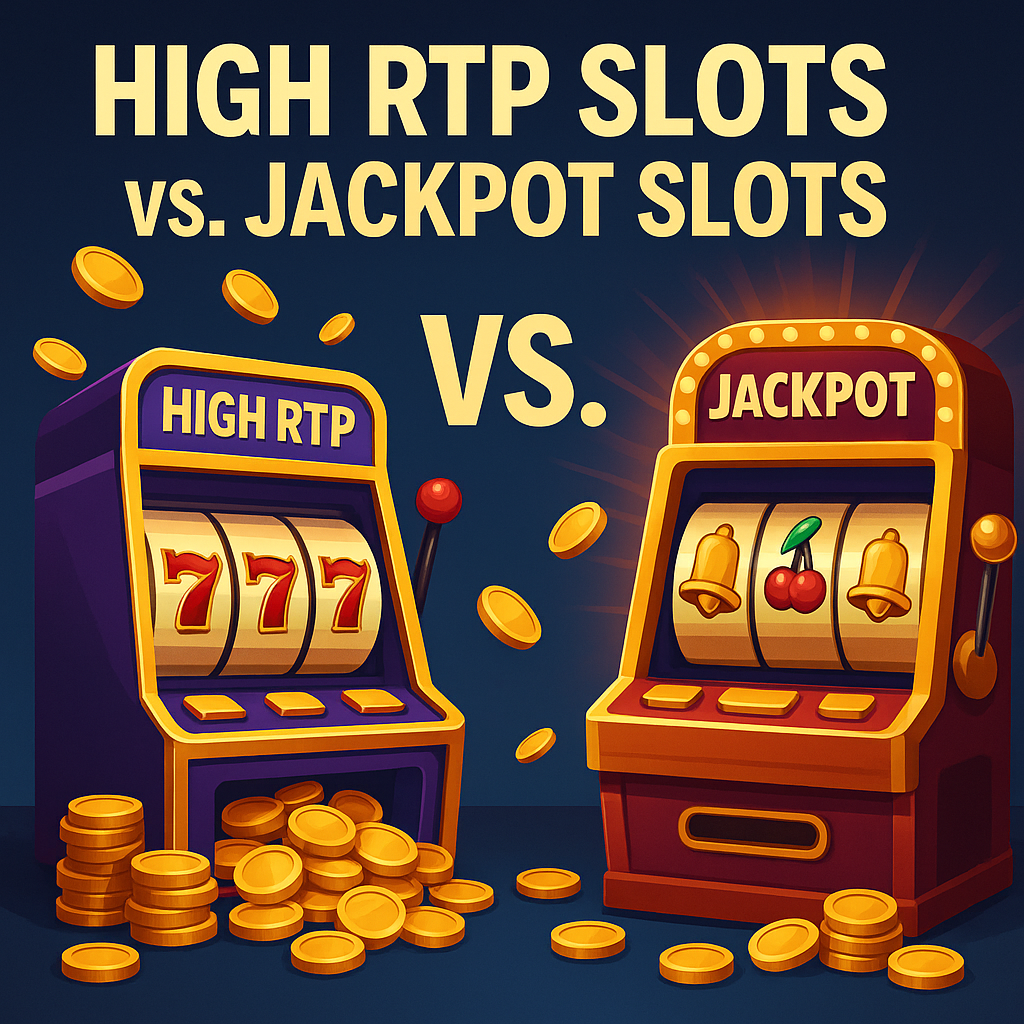 Slot Games: High RTP vs. Jackpot Slots – Which Should You Play?