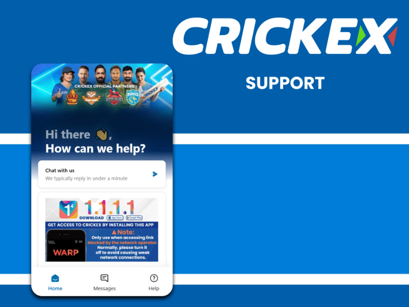 crickex customer live support