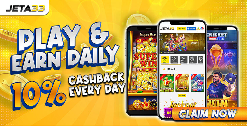Daily cashback at jeta33