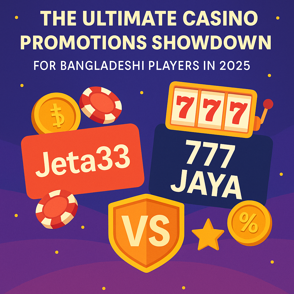 Jeta33 vs 777 Jaya: The Ultimate Casino Promotions Showdown for Bangladeshi Players in 2025