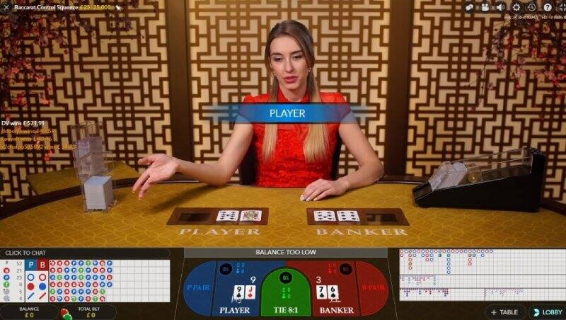 baccarat squeeze the big road