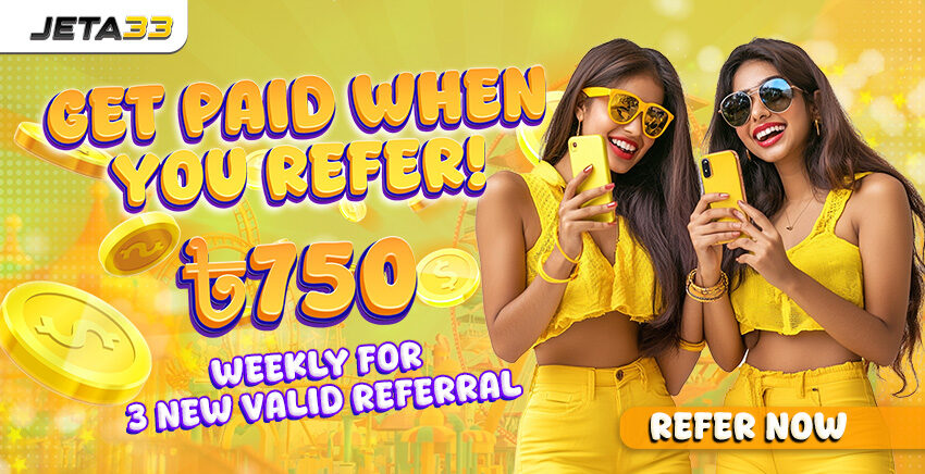 Refer and Earn at Jeta33 Casino