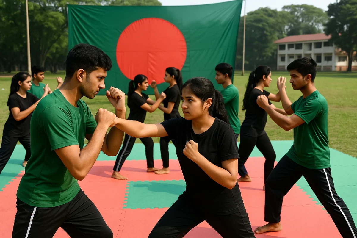 Youth Self-Defense Training Bangladesh at jeta33 casino