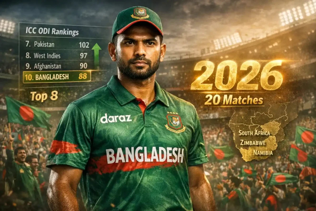 Bangladesh ODI Ranking at jeta33