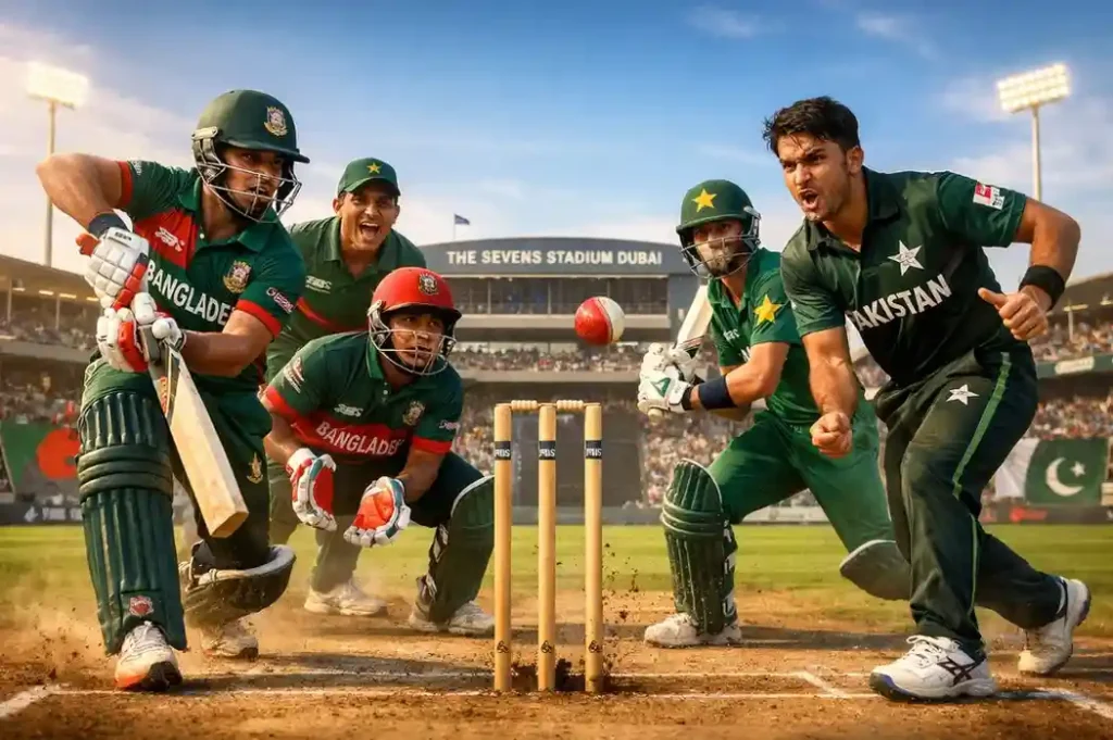 Bangladesh U19 vs Pakistan U19 at jeta33