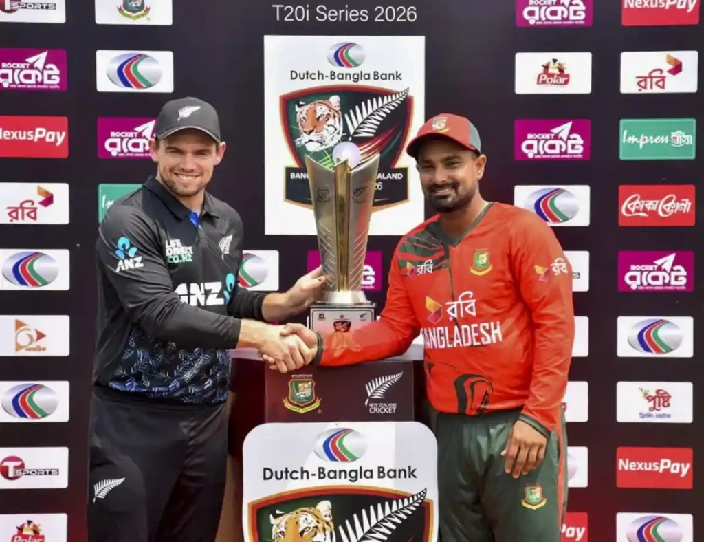 Bangladesh vs New Zealand Live 2026: T20I Schedule, Squads & Where to Watch