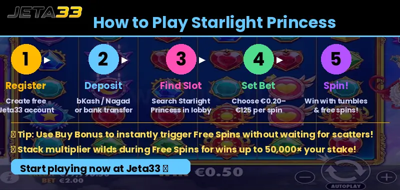 starlight princess review on jeta33