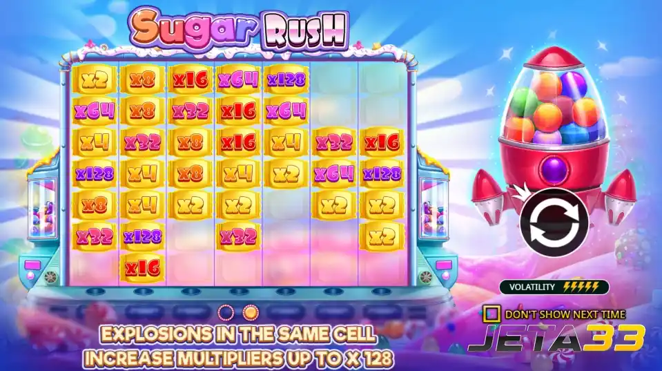 sugar rush slot review 2026 at jeta33