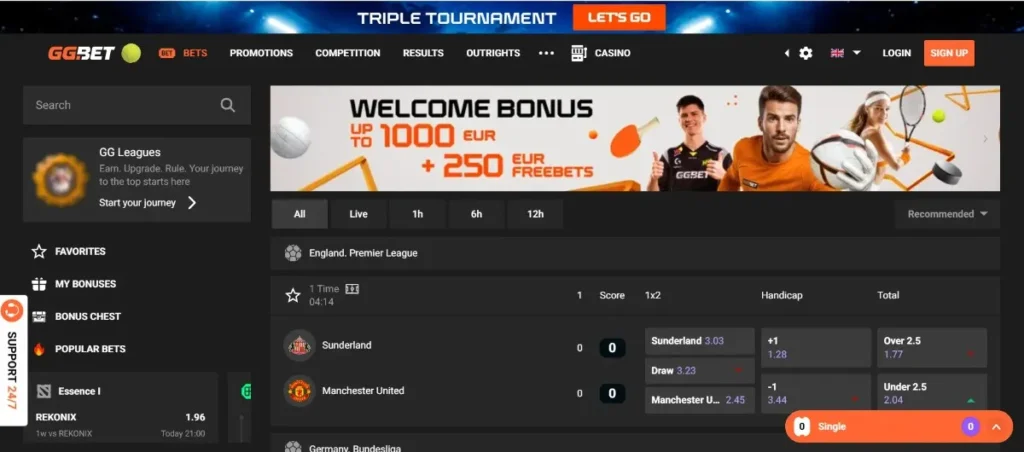 GGBet Casino Website at jeta33