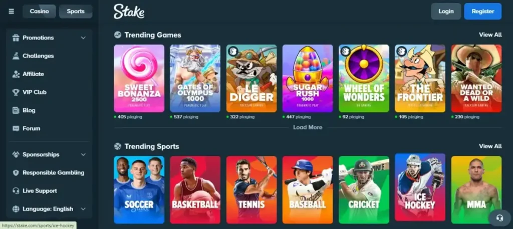 Stake Casino Games at jeta33