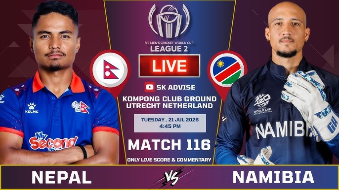 Nepal vs Namibia
