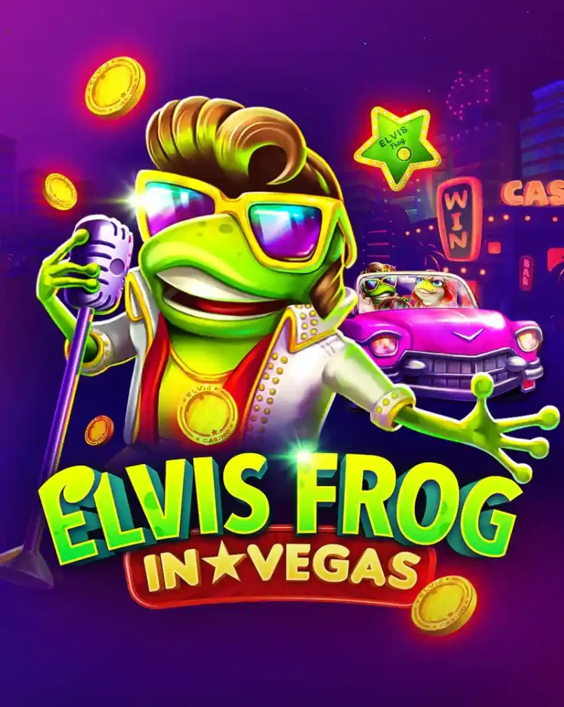 Elvis Frog in Vegas